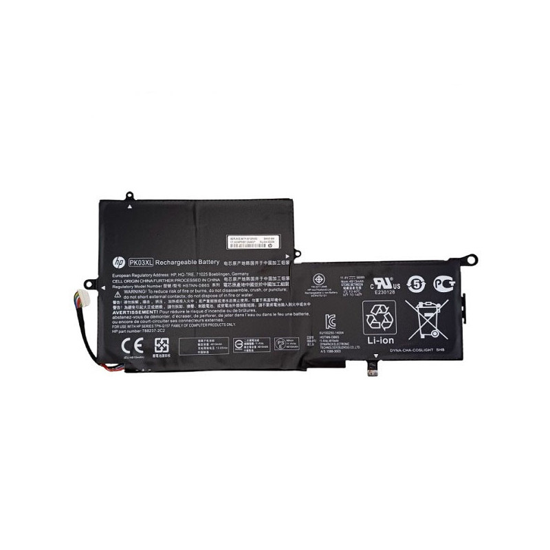 Replacement battery HP PK03XL 4913mAh 11.4V