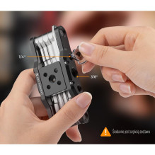 Įrankių Rinkinys - K&amp;F Concept DJ05 10-in-1 Įrankis su Allen Raktai ir Atsuktuvais