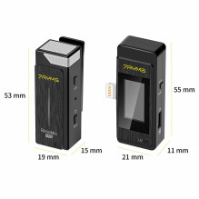 Wireless Microphone - 7Ryms RimoMic PRO 2.4GHz, 50m Range, 6h Battery