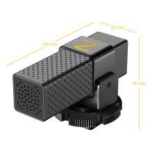 Mikrofonas - 7Ryms MinBo Mini Kondensatorinis Cable Release 3.5mm Jack