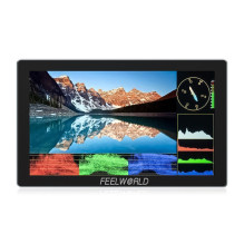 Kameros Monitorius - Feelworld P6X 5.5'' 4K Jutiklinis Ekranas HDMI 2.0 Aktyvus Aušinimas