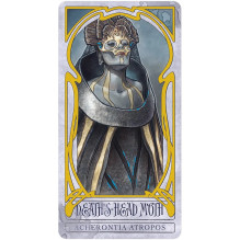 Card Set - US Games Systems Lady Stirling's Wicked Garden 32 Cards Gold Foil