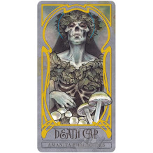 Card Set - US Games Systems Lady Stirling's Wicked Garden 32 Cards Gold Foil