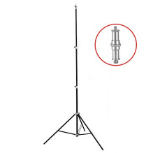 Studijos Stovas - MITOYA PANDA 330cm 16mm Galva 1 / 4'' &amp; 3 / 8'' Sriegiai