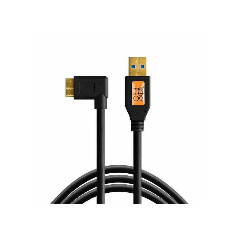 USB cable - Tether Tools Pro USB 3.0 Micro-B 4.6m orange