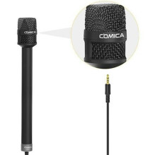 Microphone - Comica HRM-S wireless system (transmitter, receiver, rechargeable)