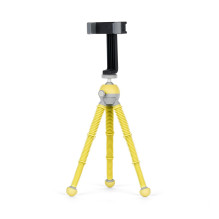 Tripod - Joby Podzilla Medium rinkinys su lanksčiomis kojomis geltonas