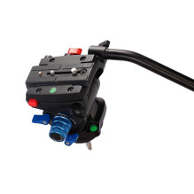 Tripod - Leofoto VT-20 video head with quick release plate, adjustable resistance