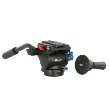 Tripod - Leofoto VT-20 video head with quick release plate, adjustable resistance