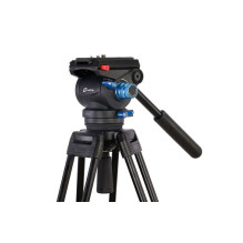 Tripod - Leofoto VT-20 video head with quick release plate, adjustable resistance