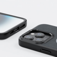 Telefono Dėklas - VRIG Claw Mini for iPhone 14 Pro Max, Slim, Fabric Lining, MagSafe Compatible