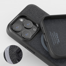 Telefono Dėklas - VRIG Claw Mini for iPhone 14 Pro Max, Slim, Fabric Lining, MagSafe Compatible