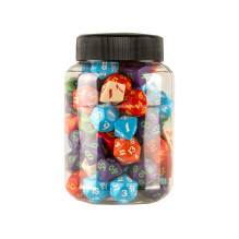 Gaming Dice Set - Q-workshop Classic Polyhedral 80 pcs.