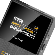 Mikrofonas - Comica BoomX-D D1 Dviejų Kanalų Belaidė Sistema Juoda