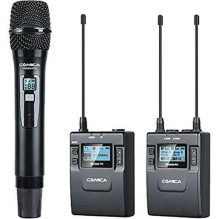 Wireless microphone - Comica CVM-WM300B dual channel 100m range