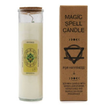 Candle - Ancient Wisdom Magic Spell Happiness 50h burning time 454g