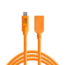 Adapteris - Tether Tools Pro USB-C į USB-A Moteriškas Adapteris 15ft