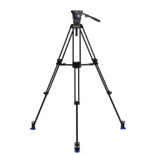 Video Tripod - Benro BV4PRO Fluid Head Tripod, Sturdy Construction