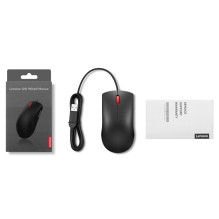 Pelė - Lenovo GY51L52636 Laidinė USB 1600 DPI Abipusė 1.5m Laidas
