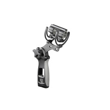 Microphone mount - Rycote Softie Duo-Lyre mount with PG handle, windscreen, shock absorption