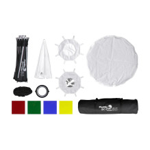 Apšvietimo priedas - Phottix G-Capsule Softbox 65cm su difuzoriais