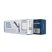 Monitoriaus Laikiklis - GEMBIRD MA-DA1P-02 Reguliuojama Rankena 17"-32" 9kg Talpa Juoda