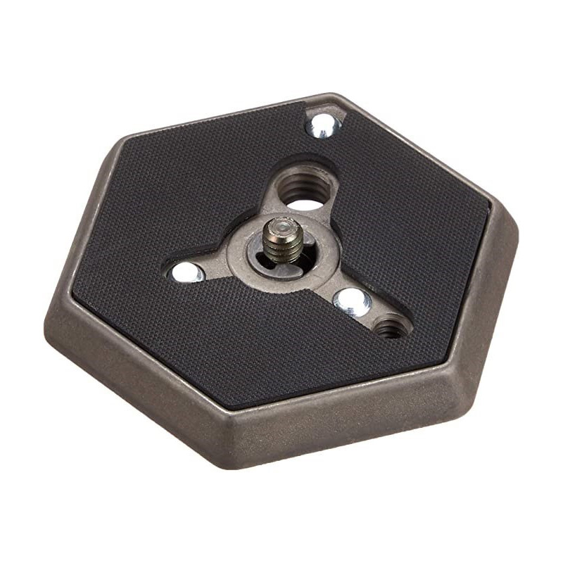 Camera accessory - Manfrotto hexagonal plate with 1/4" threaded hole.
