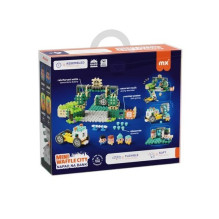Building Kit - Marioinex Mini Waffle City Bank Robbery 148 Pieces