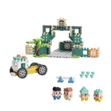Building Kit - Marioinex Mini Waffle City Bank Robbery 148 Pieces