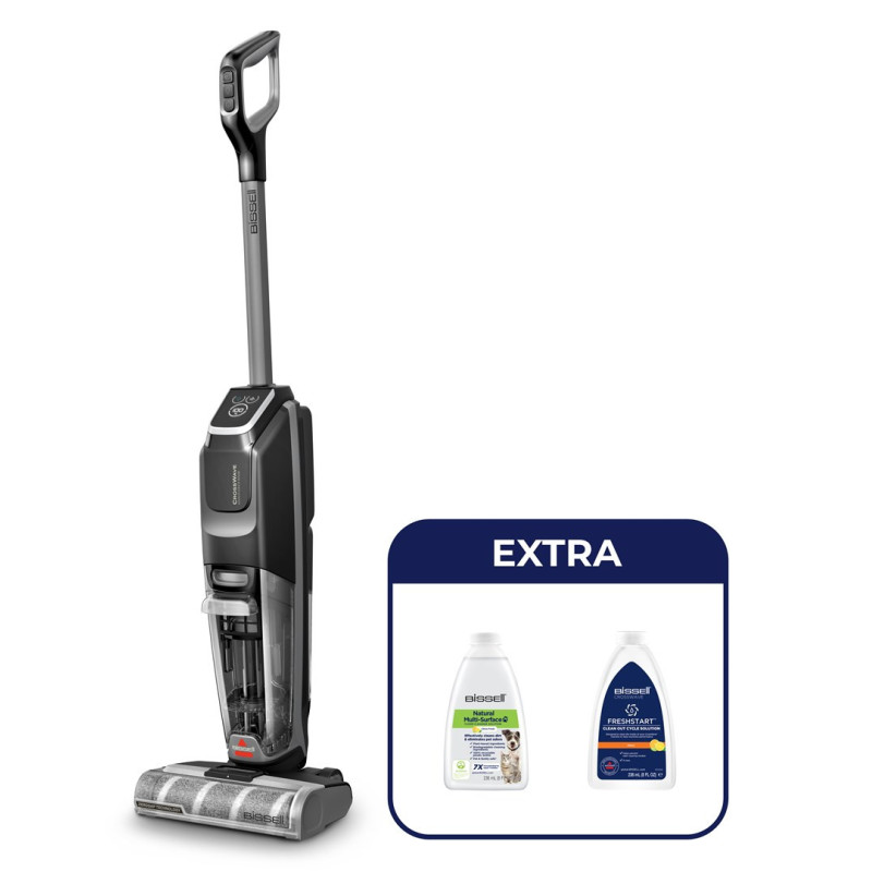 Vacuum Cleaner - Bissell CrossWave OmniForce Edge Cordless WetDry 0.63L Black, Gray