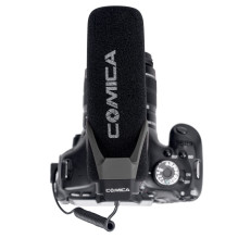 Microphone - Comica CVM-V30 LITE B Condenser Cardioid AAA Battery Black