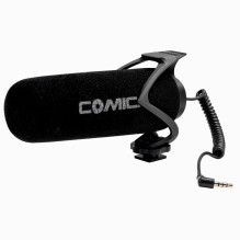 Microphone - Comica CVM-V30 LITE B Condenser Cardioid AAA Battery Black