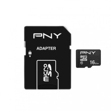 Atminties kortelė - PNY Performance Plus 16 GB MicroSDHC Class 10 Atminties kortelė - PNY Performance Plus 16 GB MicroSDHC Class 10