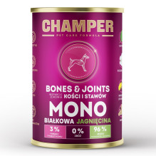 Pet Food - CHAMPER Bones and Joints Lamb in Wet 400g