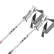Sporting Goods - Ski Ladder LEKI BLISS 115 cm Aluminum Telescopic Rose Gold Color