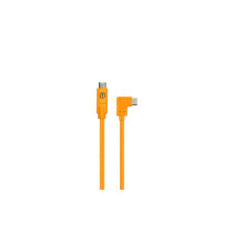 Kabelis - Tether Tools Pro USB-C į USB-C Dešinysis kampas 3 pėdos