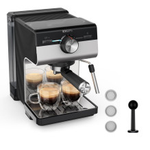 Coffee machine - Krups Authentic+ XP384E10 semi-automatic espresso machine 2L