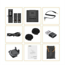 Microphone - Comica VDLive 10 USB Plug-and-Play Streaming Black