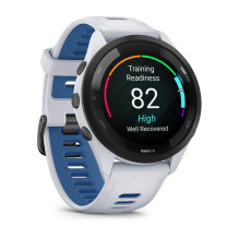Sports tracker - Garmin Forerunner 265 GPS smartwatch 1.3" AMOLED black