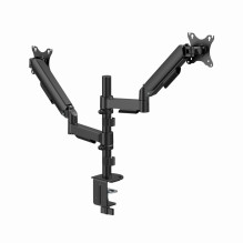 Monitoriaus Laikiklis - GEMBIRD MA-DA2P-02 Dviejų Ekranų Laikiklis 17"-32" 9kg Talpa Juodas Monitoriaus Laikiklis - GEMBIRD MA-DA2P-02 Dviejų Ekranų Laikiklis 17"-32" 9kg Talpa Juodas