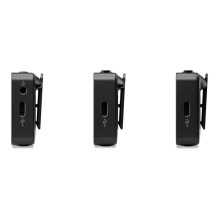 Mikrofonas - RØDE Wireless GO III 2.4GHz Įkraunamas Juodas