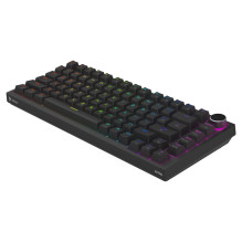 Žaidimų klaviatūra - Savio ASTRAL BLACK JADE USB QWERTY RGB Juoda Žaidimų klaviatūra - Savio ASTRAL BLACK JADE USB QWERTY RGB Juoda