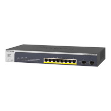 Komutatorius - Tinklo Komutatorius Netgear ProSAFE GS510TPP 8-Port Gigabit su 4 SFP Prievadais
