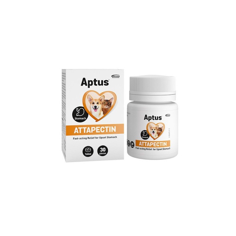 Supplements - Aptus Attapectin for acute diarrhea for dogs and cats 30 pcs.