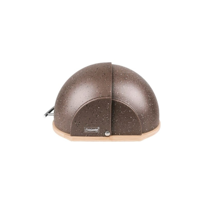 Kitchen Appliances - Maestro Oval Bread Box MR-1678G 37x26.5cm Bronze