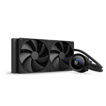 Procesoriaus aušintuvas - NZXT Kraken Plus 280 AIO skystas aušintuvas 2x140mm ventiliatoriai juodas