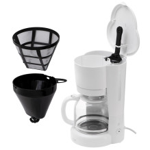 Coffee machine - Adler AD 4383w 1.5L 900W Drip White