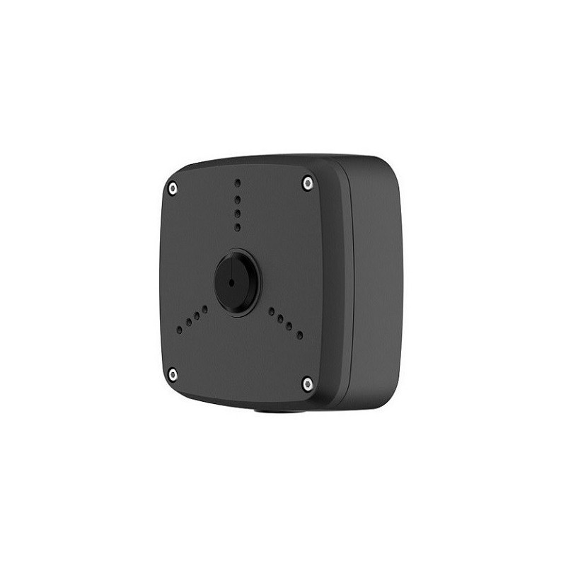 Jungčių Dėžė - PFA122-B IP66 Aliuminis 134x133x56mm Atsparus Vandeniui Juodas