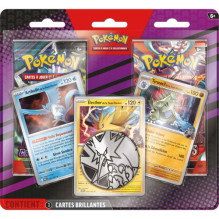 Trading Card Game - Pokémon TCG Scarlet and Violet Team Rocket 3-Pak Blister (French)