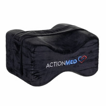 Health and Personal Care - ActionMed Knee Pillow Orthopedic Foam Support Black